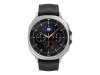 Samsung Galaxy Watch8 Classic - 46 mm - intelligente Uhr mit Hybridband - Hybrid-Eco-Leder - Bandgröße: S/M/L - Anzeige 3.4 cm (1.34")