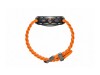 Samsung Galaxy Watch Ultra - 47 mm - titanfarben grau - intelligente Uhr mit Marineband - Gummi - Orange - Bandgröße: S/M/L - Anzeige 3.73 cm (1.5")