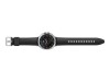 Samsung Galaxy Watch8 Classic - 46 mm - intelligente Uhr mit Hybridband - Hybrid-Eco-Leder - Bandgröße: S/M/L - Anzeige 3.4 cm (1.34")