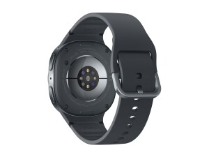 Samsung Galaxy Watch8 - 40 mm - Carbon-Schwarz - intelligente Uhr mit Sportband - Gummi - Graphit - Bandgröße: S/M - Anzeige 3.4 cm (1.34")