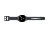 Samsung Galaxy Watch8 - 40 mm - Carbon-Schwarz - intelligente Uhr mit Sportband - Gummi - Graphit - Bandgröße: S/M - Anzeige 3.4 cm (1.34")