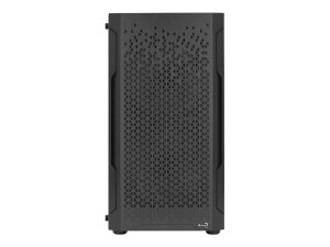 AEROCOOL ADVANCED TECHNOLOGIES AeroCool Trinity Mini-G-BK-V2 - MT - micro ATX - Seitenteil mit Fenster (gehärtetes Glas)