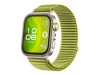 Huawei Watch Fit 4 Pro - Aluminiumlegierung - intelligente Uhr mit Riemen - Nylon - grün - Handgelenkgröße: 130-210 mm - Anzeige 4.6 cm (1.82")