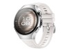 Huawei Watch 5 - 42 mm - Edelstahl 316L - intelligente Uhr mit Riemen - Verbundmaterial - weiß - Handgelenkgröße: 120-190 mm - Anzeige 3.5 cm (1.38")