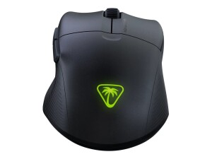 Turtle Beach Pure Air - Maus - ergonomisch - optisch - kabellos, kabelgebunden - Bluetooth, 2.4 GHz, USB-C - kabelloser Empfänger (USB)