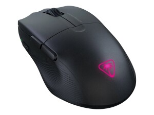 Turtle Beach Pure Air - Maus - ergonomisch - optisch - kabellos, kabelgebunden - Bluetooth, 2.4 GHz, USB-C - kabelloser Empfänger (USB)