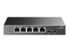 TP-LINK TL-SG1005P-PD V1 - Switch - unmanaged - 4 x 10/100/1000 (PoE+)