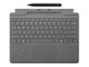 Microsoft Surface Pro Keyboard - Tastatur - mit Trackpad, Beschleunigungsmesser, Surface Slim Pen 2 Ablage- und Ladeschale