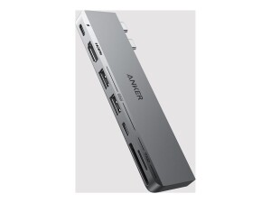Anker Innovations Anker 547 - Hub - USB-C, 7-in-2 - 3 x...