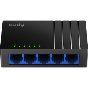 CUDY GS105D - 4.0 - Switch - unmanaged - 5 x 10/100/1000