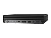 HP Elite 805 G8 - Mini Desktop - Ryzen 5 5600GE / 3.4 GHz - RAM 16 GB - SSD 256 GB - NVMe - Radeon Graphics - 1GbE, Bluetooth 5.3, Wi-Fi 6 - WLAN: 802.11a/b/g/n/ac/ax, Bluetooth 5.3 - Win 11 Pro - Monitor: keiner - Tastatur: Deutsch - Smart Buy - mit HP W