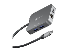 j5create Elite JCD3191 - Dockingstation - USB-C / USB4 / Thunderbolt 3 / Thunderbolt 4