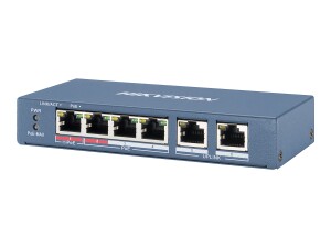Hikvision DS-3E0106HP-E - Switch - unmanaged - 1 x 10/100...