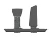 Moza Racing SR-P - Pedale - kabelgebunden - Schwarz