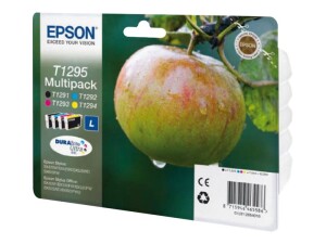 Epson T1295 Multipack - 4er-Pack - Schwarz, Gelb, Cyan,...