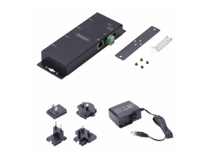 StarTech.com 4P Serial to Ethernet Adapter, IP LAN to...