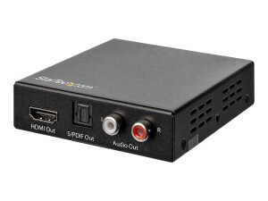 StarTech.com 4K HDMI Audio Extractor - 4K 60Hz - HDMI...