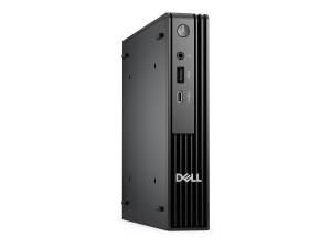 Dell Pro Micro QCM1255 - Micro - Ryzen 5 8500GE / 3.4 GHz - RAM 16 GB - SSD 512 GB - NVMe - Radeon 740M - 1GbE, Bluetooth, Wi-Fi 6 - WLAN: Bluetooth, 802.11a/b/g/n/ac/ax - Win 11 Pro - Monitor: keiner - Schwarz - BTS - mit 1 Jahr Vor-Ort-Basisgarantie (AT