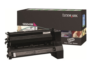 Lexmark Schwarz - original - Tonerpatrone - für...