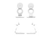 j5create JUPW3415-N - Kabelloses Ladegerät - 3-in-1, magnetisch, faltbar, mit Qi2