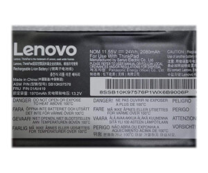 Lenovo Laptop-Batterie - Lithium-Ionen - 3 Zellen