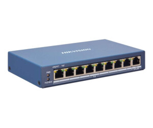 Hikvision DS-3E1309P-EI - Switch - Smart - 8 x 10/100 (PoE+)