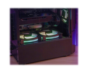 AEROCOOL ADVANCED TECHNOLOGIES AeroCool Quantum - Mid tower - ATX - Seitenteil mit Fenster (gehärtetes Glas)