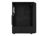 AEROCOOL ADVANCED TECHNOLOGIES AeroCool Quantum Mesh - Mid tower - ATX - Seitenteil mit Fenster (gehärtetes Glas)