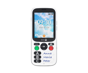 Doro HandleEasy - 4G Smartphone / Interner Speicher 8 GB