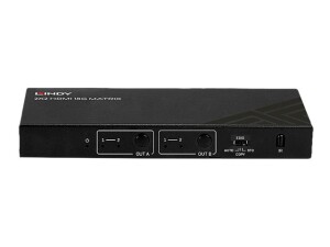Lindy 2x2 HDMI 18G Matrix - Video/Audio-Schalter