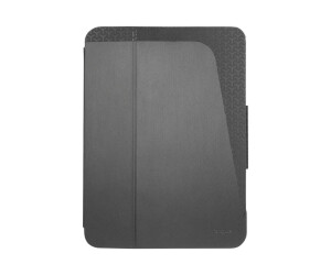 Targus click -in - Flip -cover for tablet - polyurethane - black - 27.7 cm - 27.9 cm (10.9 " - 11")