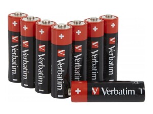 Verbatim Batterie 8 x AA / LR06 - Alkalisch