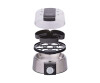 Cloer 6070 - egg cooker - 435 W - stainless steel/black