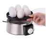 Cloer 6070 - egg cooker - 435 W - stainless steel/black