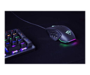 Trust GXT 970 Morfix Customisable - Maus - ergonomisch