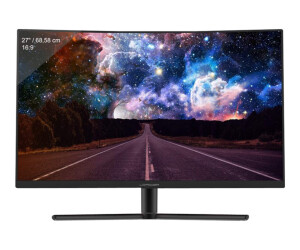 LC-Power LC-M27-FHD-240-C - LED-Monitor - gebogen - 68.6 cm (27")