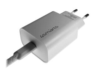 4smarts VoltPlug - Netzteil - 20 Watt - 3 A - PD (24 pin USB-C)