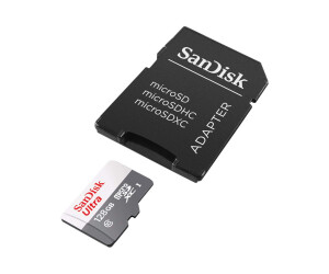 Sandisk Ultra-Flash memory card (Microsdxc-A-SD adapter...