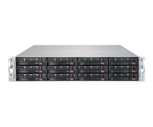 Supermicro SuperStorage Server 5029P-E1CTR12L - Server - Rack-Montage - 2U - 1-Weg - keine CPU - RAM 0 GB - SAS - Hot-Swap 8.9 cm (3.5")