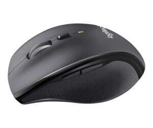 Logitech Marathon M705 - Maus - Für Rechtshänder - Laser - kabellos - 2.4 GHz - kabelloser Empfänger (USB)