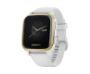 Garmin Venu Sq - Weiß - Sportuhr mit Band - Silikon - weiß - Handgelenkgröße: 125-190 mm - Anzeige 3.31 cm (1.3")