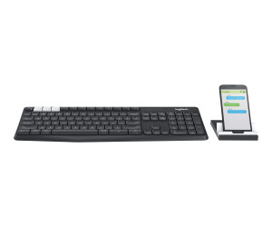 Logitech K375s Multi-Device - Tastatur - Bluetooth, 2.4 GHz