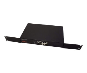 ROLINE Switch - 8 x 10/100 (PoE) - Desktop