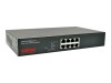 ROLINE Switch - 8 x 10/100 (PoE) - Desktop