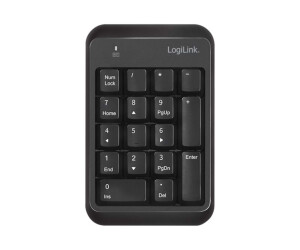 LogiLink Tastenfeld - kabellos - Bluetooth 5.1