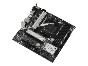 ASRock A520M Pro4 - Motherboard - micro ATX - Socket AM4 - AMD A520 Chipsatz - USB-C Gen1, USB 3.2 Gen 1 - Gigabit LAN - Onboard-Grafik (CPU erforderlich)