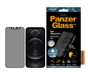 PanzerGlass Black &amp; Case Friendly Privacy -...