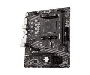 MSI A520M-A PRO - Motherboard - micro ATX - Socket AM4 - AMD A520 Chipsatz - USB 3.2 Gen 1 - Gigabit LAN - Onboard-Grafik (CPU erforderlich)