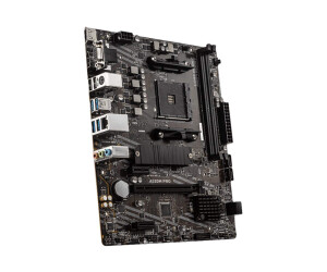 MSI A520M PRO - Motherboard - micro ATX - Socket AM4 - AMD A520 Chipsatz - USB 3.2 Gen 1 - Gigabit LAN - Onboard-Grafik (CPU erforderlich)