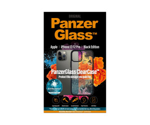 PanzerGlass ClearCase - Black Edition - hintere Abdeckung...